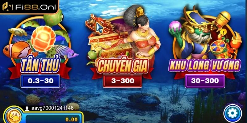 Giới thiệu game Bắn Cá Long Vương Fi88
