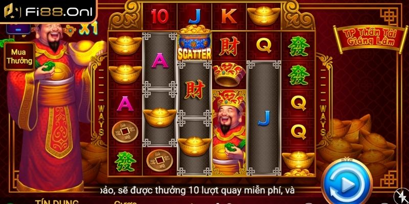 Bí quyết trúng jackpot trong Thần Tài Giáng Lâm
