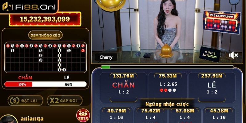 Quan sát quy luật kết quả